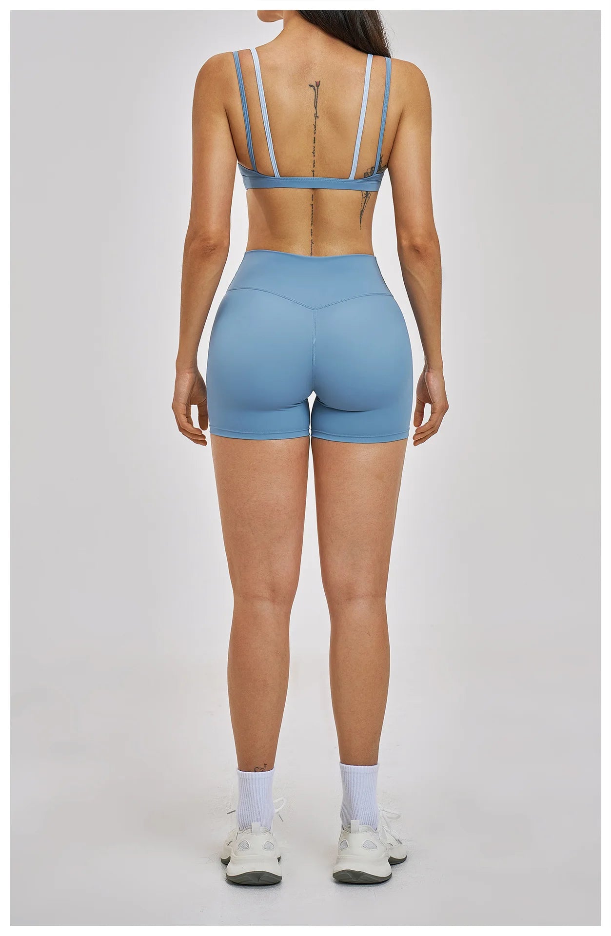 Yoga Sets 2PCS Women's Tracksuit Fitness Outfits Sportswear Workout Set Sports Bra High Waist Leggings Gym Clothing Sports Suits