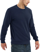 TACVASEN Men’s Fleece Crewneck Sweatshirt