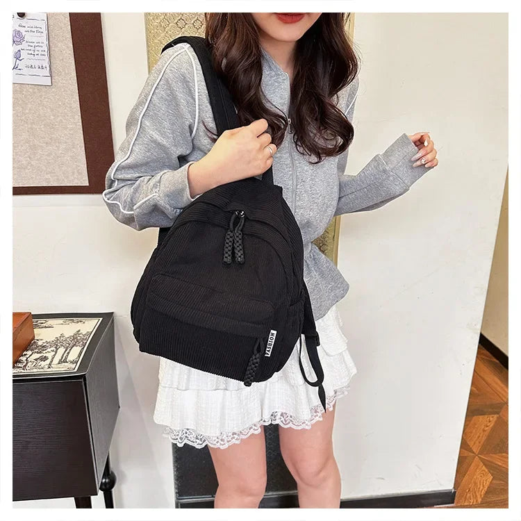 Fashion Travel Girl Book Bag Large Capacity Student Backpack College School Bag Women Backpacks for Commuting bolsa feminina