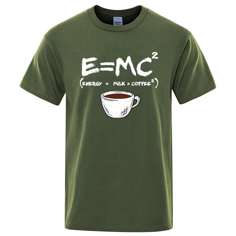 Energy = Milk + Coffee Graphic Tee