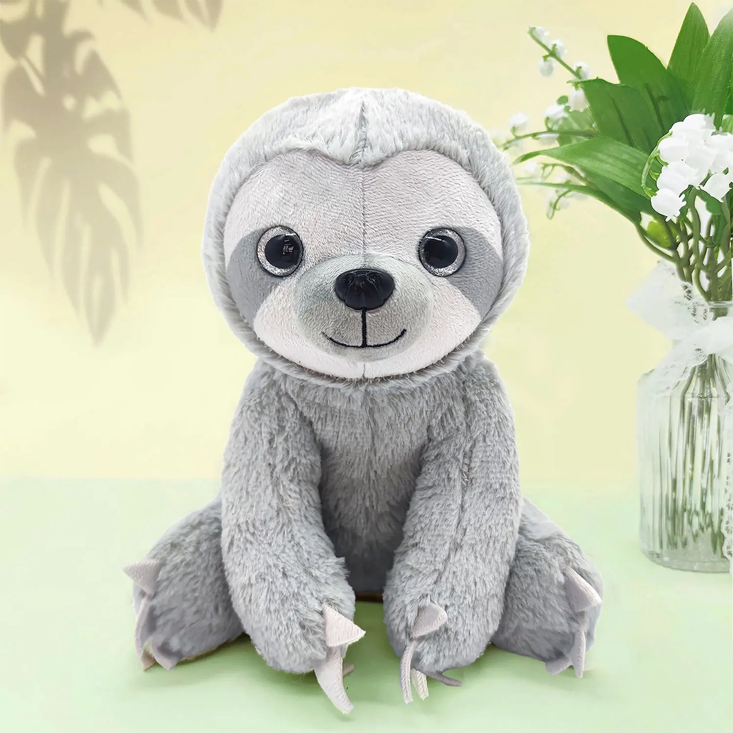 Realistic Sloth Plush Doll (25cm)