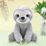 Realistic Sloth Plush Doll (25cm)