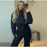 All-Weather Waterproof Hooded Ski Jumpsuit