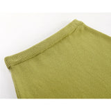 Hirsionsan Winter Thick Women Knitted Suits Soft 2 Pieces soft Female Sets Polo Neck Sweater & Wide Leg Pants Knitted Outfit