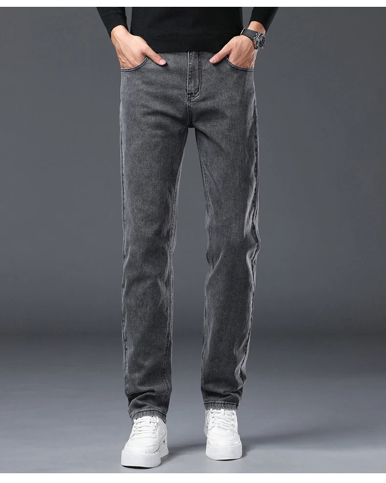 Men's Stretch Straight-Leg Jeans