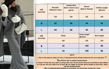 Hirsionsan Sexy Soft Elegant Vintage Women Suits 2 Pieces Female Sets Polo Neck Cardigan Sweater & Midi Dress Knitted TrackSuit