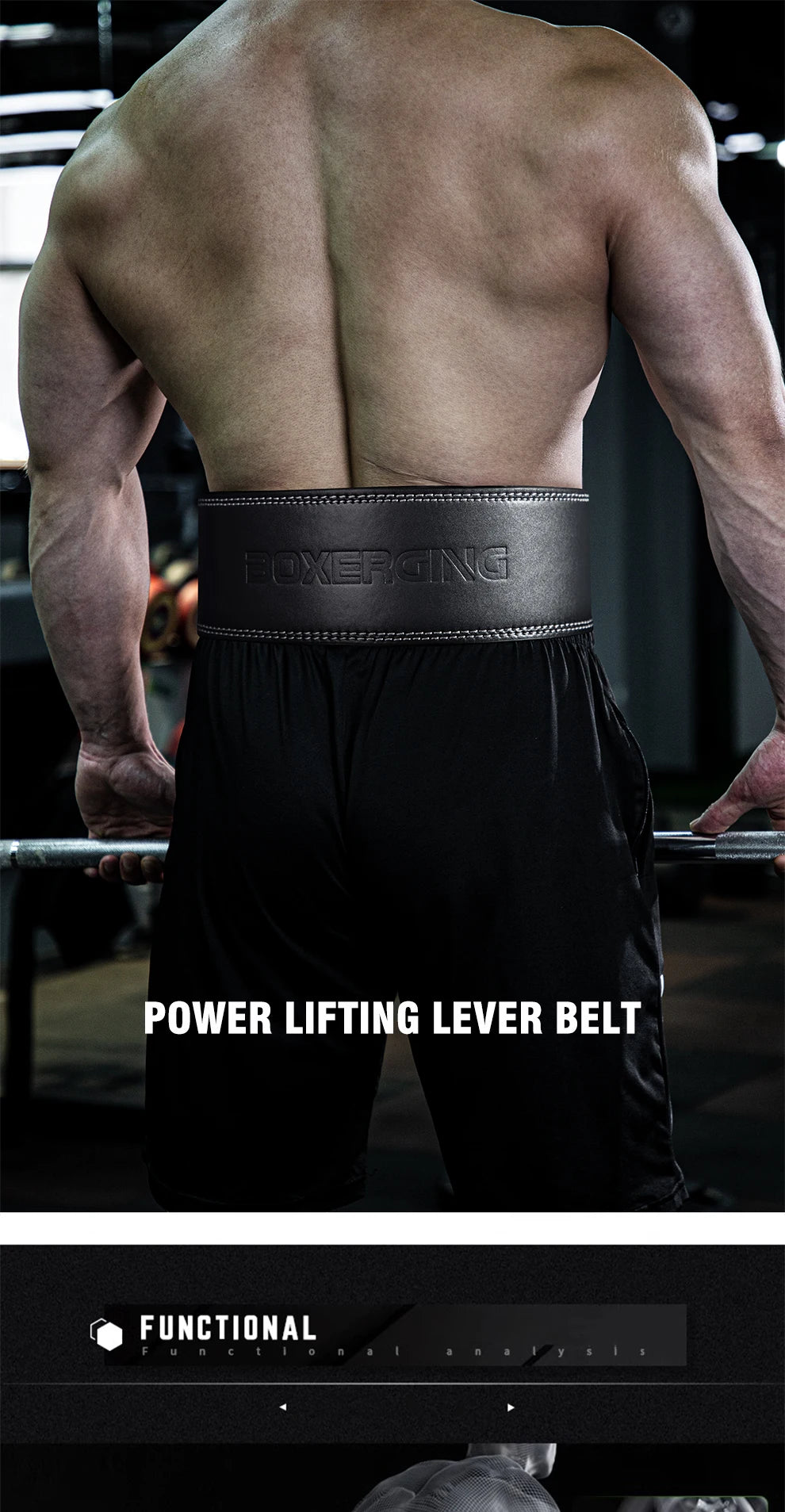 Premium Cowhide Weightlifting Belt | Gym & Powerlifting