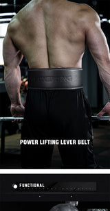 Premium Cowhide Weightlifting Belt | Gym & Powerlifting