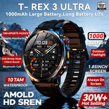 GUHUAVMI AK95 Pro Smartwatch – AMOLED, GPS & Flashlight