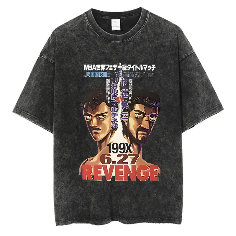 Kamogawa Boxing Gym Y2K Oversized Tee