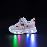 Kids’ LED Light-Up Cartoon Sneakers