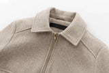 Women's Zipper Jacket Coat New Winter Long Sleeve Pocket Outerwear Coat Short Street Elegant Women's Jacket