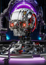 NEW 1099pcs Technical Skull Robot Building Blocks , Gear Linkage ,  Power Motor ,  Desktop Decor Collectible Gift