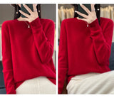 Women's Merino Wool Crew Neck Sweater