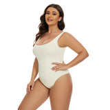 Ribbed Sculpting Seamless Jumpsuit | Firm Compression Shapewear