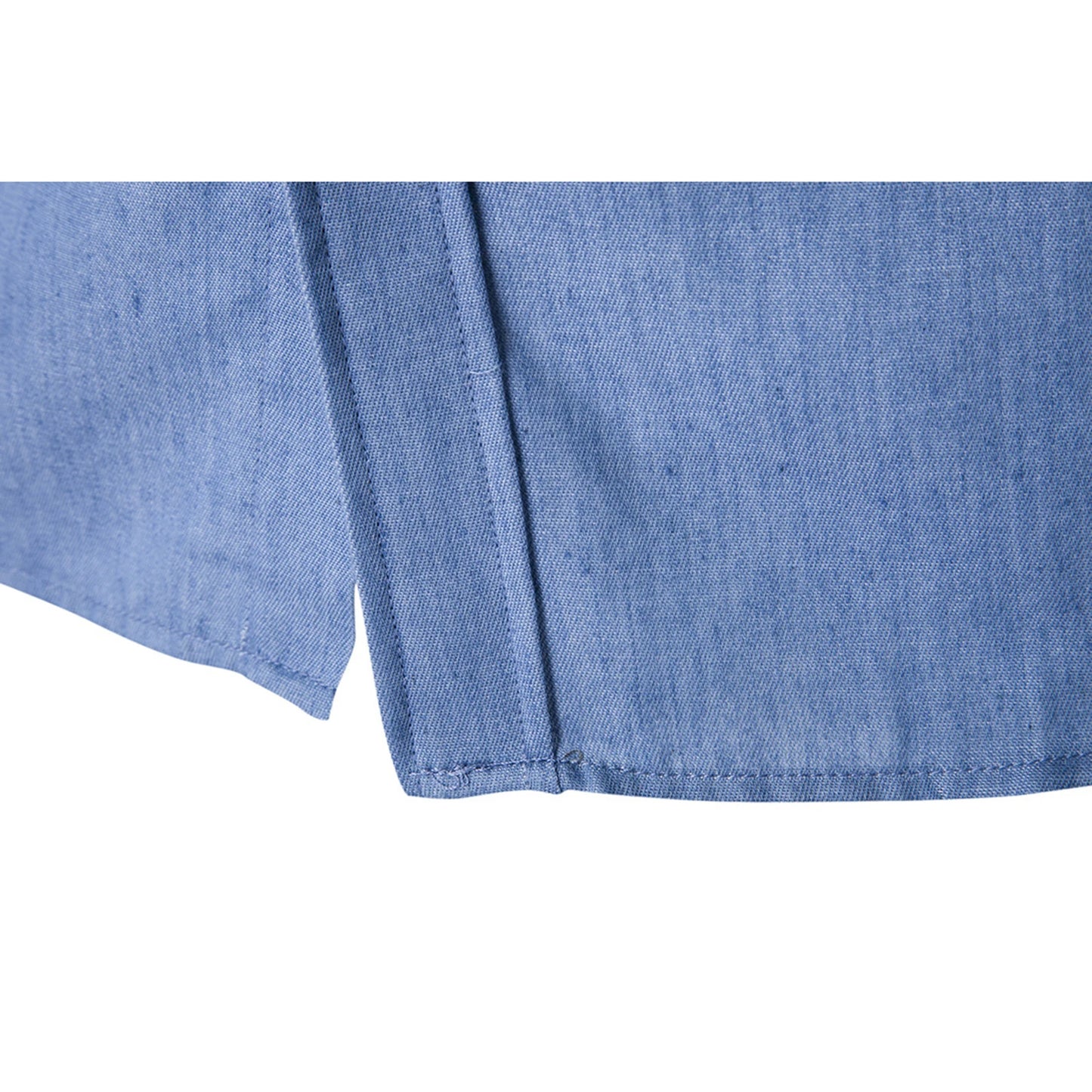 Mens Denim Shirts Long Sleeve Men Dress Shirt Fashion Slim Fit Style Navy Blue Jeans Male Shirt Longsleeve Shirt for Men