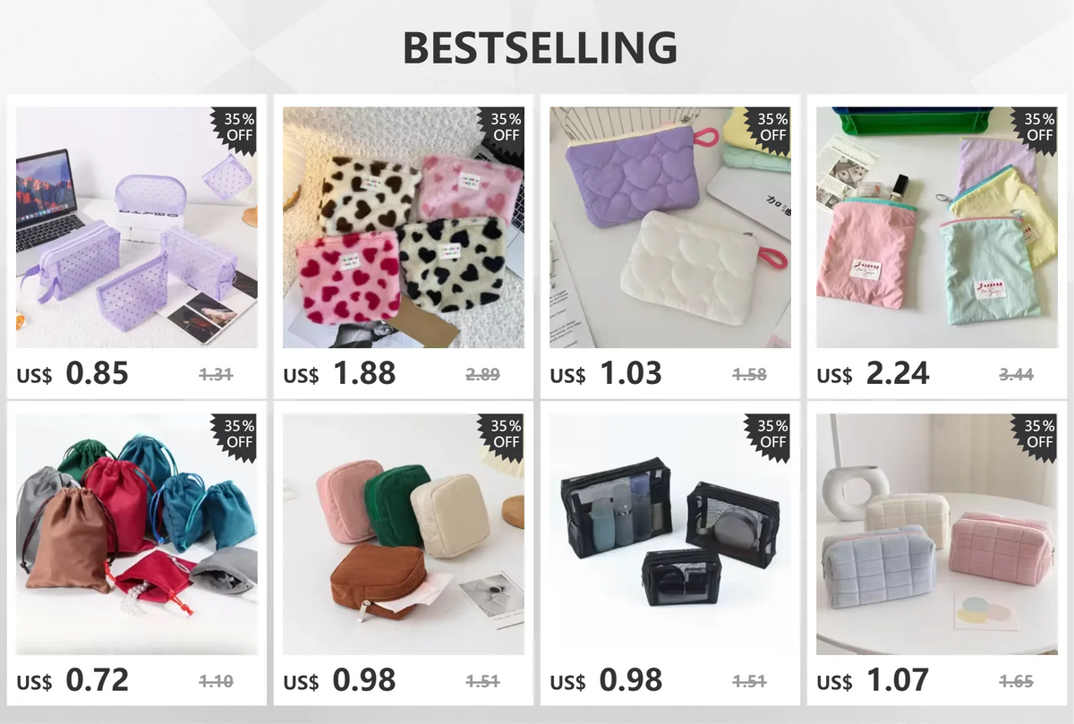 Solid Color Cosmetic Bag Women Makeup Pouch Toiletry Bag Fashion Necessaries Make Up Organizer Case Waterproof Wash Kit