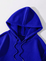 Happy Day Women's Oversized Graffiti Hoodie
