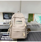 Fashion Big Student School Backpack Rucksack Girls Boys School Bag High Capacity Women Backpack Female Leisure Travel Mochila