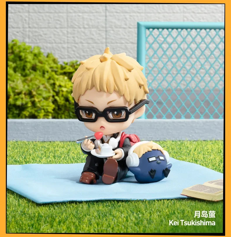 POP MART HAIKYU!! OFF-COURT VIBES Series  Mystery Box Genuine Blind Box Guess Toys Bag Ornament Figurine Home Decor Desktop Doll