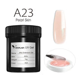 VENALISA Jelly Gel Large Volume 1L Jelly Nude Collection Not Burning Soak Off UV LED Soft Extension Gel Nail Gel Nail Manicure