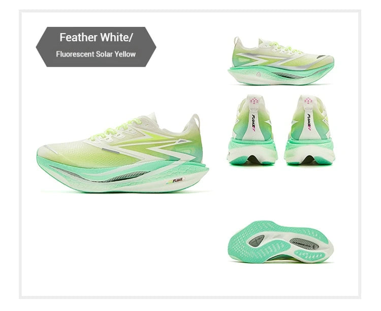 361 Degrees Flame 4.5 Men's Running Shoes Carbon Plate Breathable Stable Rebound Grippy Durable Marathon Male Sneakers 672532221