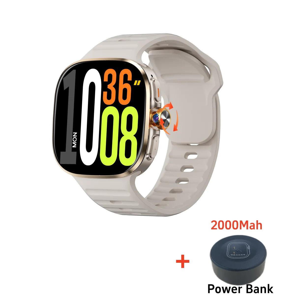 M99 Smartwatch 4G Android – 2.4" AMOLED, GPS, NFC, Camera