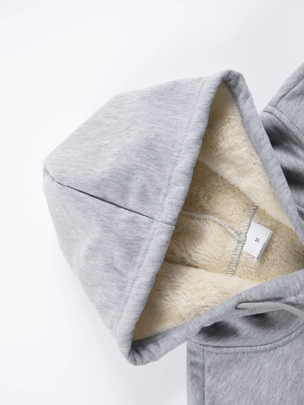 Men's Fleece Zip-Up Hoodie Jacket – Warm & Windproof