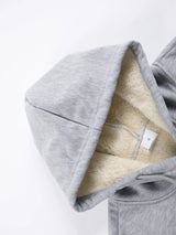 Men's Fleece Zip-Up Hoodie Jacket – Warm & Windproof