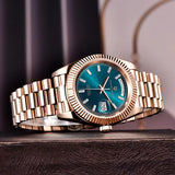 PAGANI DESIGN DD40 Luxury Rose Gold Men's Watches Automatic Mechanical Watch For Men AR Sapphire Glass Date Wrist watch Men 2026