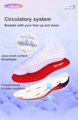 ONEMIX Air Cushion Running Shoes for Women Summer Lightweight Mesh Surface Breathable Sneakers Outdoor Fitness Sport Shoes