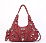 Vintage Women Handbags Fashion Shoulder Bag Large Tote Top-handle Shopping Pack Multifunctional Satchel Lady Hobos Purse