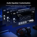 MCHOSE V9 Pro Gaming Wireless  Headset Surround Sound Headphones Noise Canceling Mic Low Latency Lightweight for PS5 PC SWITCH