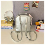 New Women Fashion Casual Backpack Preppy Style One Shoulder Crossbody Handbag Original Niche Design Girl Ulzzang Ita Bag