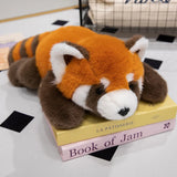 40-65cm Cute High Quality Simulation Animal Raccoon Red Panda Fox Plush Doll Pillow Home Decor For Boys And Girls Christmas Gift