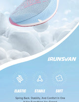 IRUNSVAN 1.0 Professional Sports Training Nylon Full Palm Carbon Plate Marathon Breathable Shock-Absorbing Running Shoes