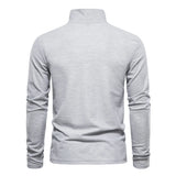 AIOPESON Men's Deer Embroidery Polo Shirt – Long Sleeve