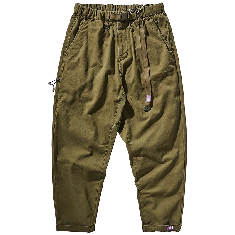 Men's Cotton Cargo Pants – Regular Fit