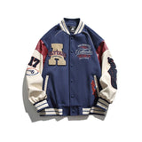Men’s Embroidered Varsity Baseball Jacket