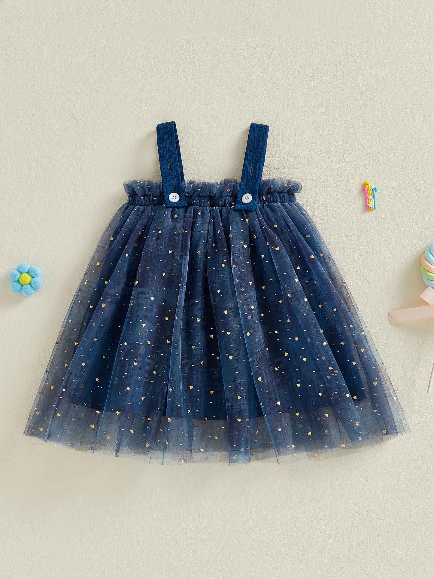 Girls' Sparkly Sequin & Tulle Princess Dress