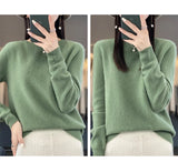 Women's Merino Wool Crew Neck Sweater