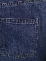 Punk-Inspired Patchwork Denim Bell Bottoms