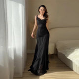 Polka Dot Maxi Skirt High Waist Front Ruched Shirred Detail Flowy Flared Ruffle Hem Mermaid Long Skirt For Beach Vacation