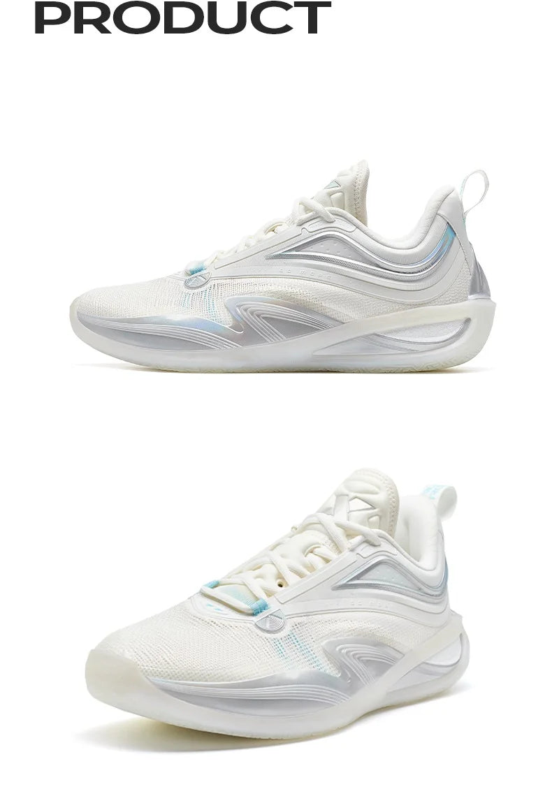 Xtep Zhang Zhenlin 1.0 Basketball Shoes For Men  Winter Cushioning Sports Shoes Combat Mid Top Sneakers 976219120024