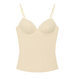 HXAO Corset Camisole Crop Top – Backless Bustier Tank