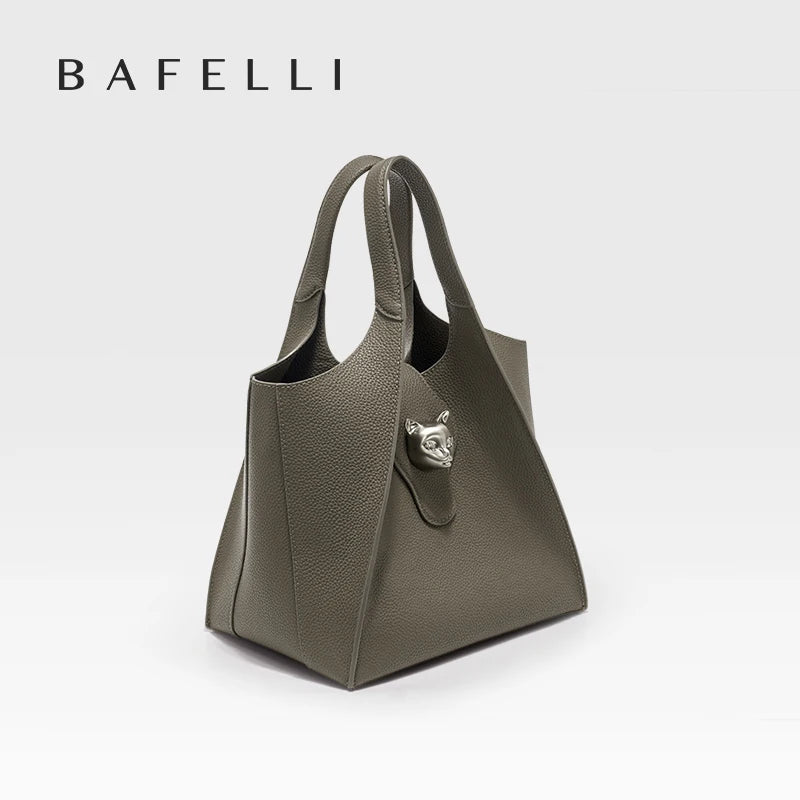 Bafelli Genuine Leather Tote Bag for Women | 2026