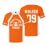 Cosplay The Foxhole Court Palmetto State Foxes Lacrosse Jersey WILDS MINYARD JOSTEN Short Sleeve T Shirt for Men Boy Oversized