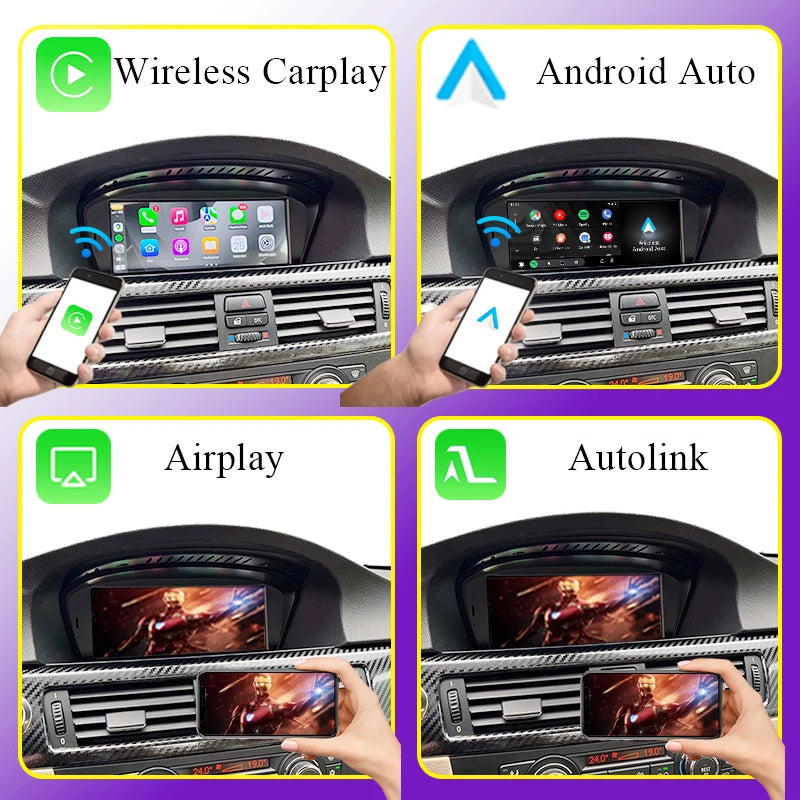 AUTOTOP 8.8" Wireless CarPlay & Android Auto for BMW 3 & 5 Series