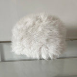 Soft Faux Fur Bucket Hat Women Winter Faux Fur Hat Luxury Fluffy Plush Russian Style Hat Personality Fishermen Hat шапка женс