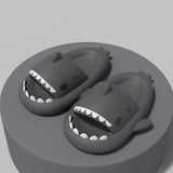 Summer Shark Slippers EVA Flip Flops Unisex Non-Slip Indoor Outdoor Slides Cute Beach Shoes for Men Women Girls Boys